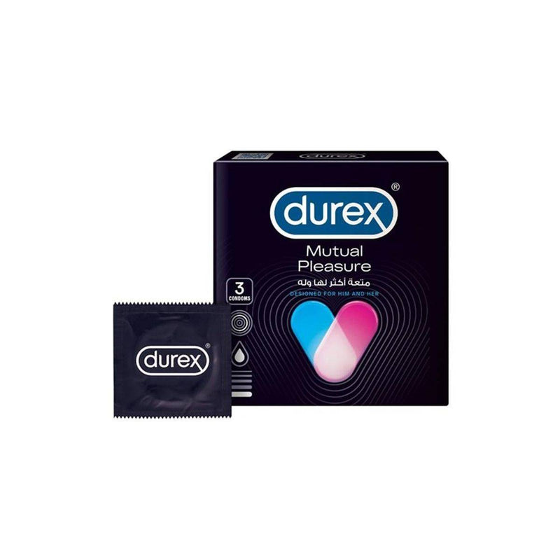 Durex Condoms Mutual Pleasure 3 Pack