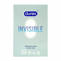 Durex Condoms Invisible Ultra Thin 20 Pack
