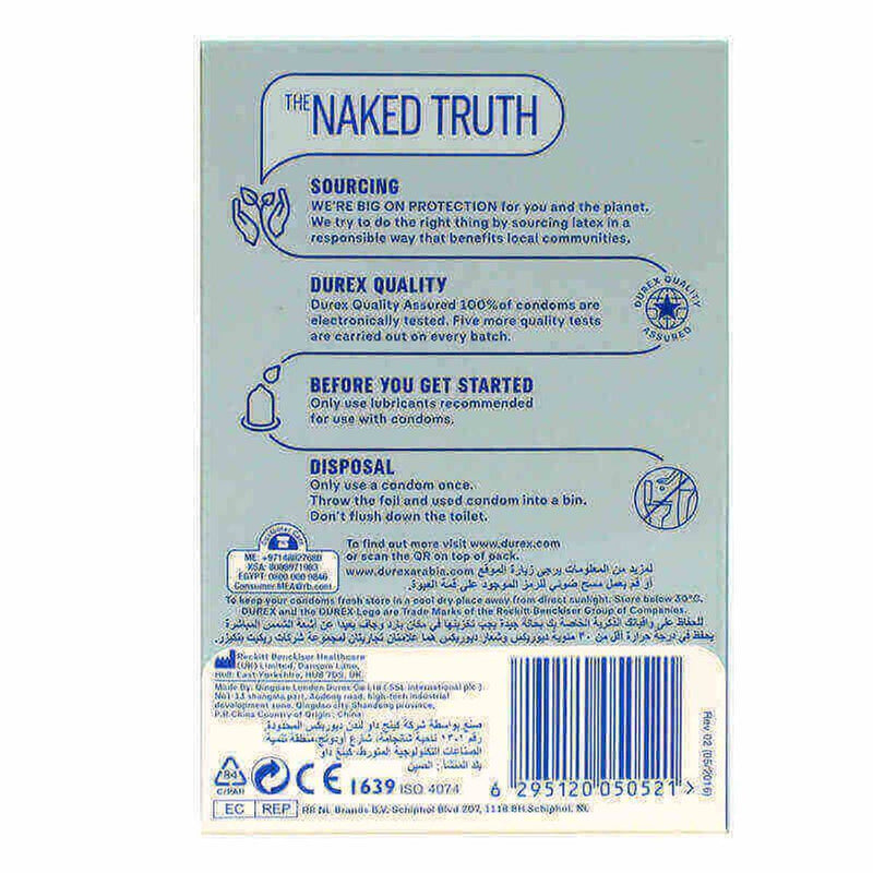 Durex Condoms Invisible Ultra Thin 20 Pack