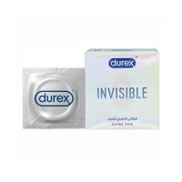 Durex Condoms Invisible Extra Thin 3 Pack