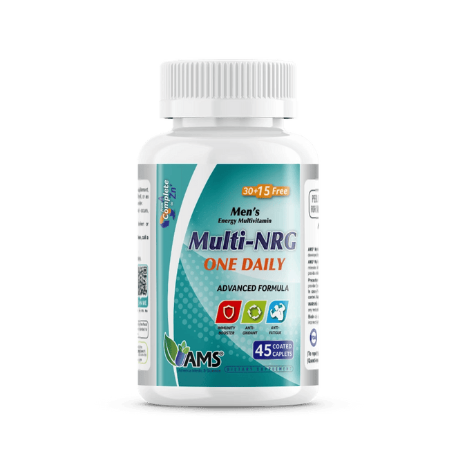 AMS Multi NRG Men 45 Coated Caplets