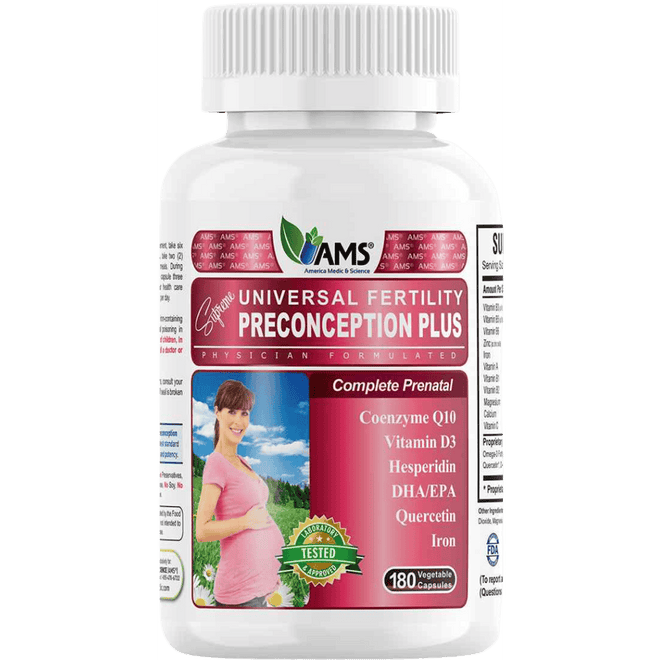 AMS Preconception Plus 180 Capsules