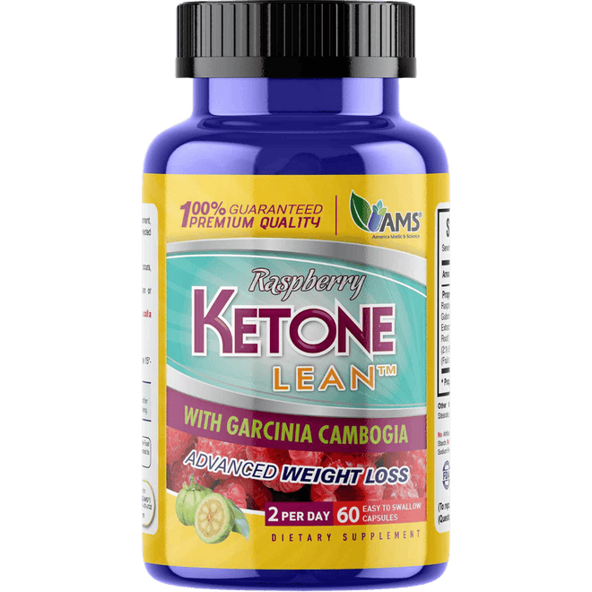 AMS Raspberry Ketone with Garcinia Cambogia 60 Capsules