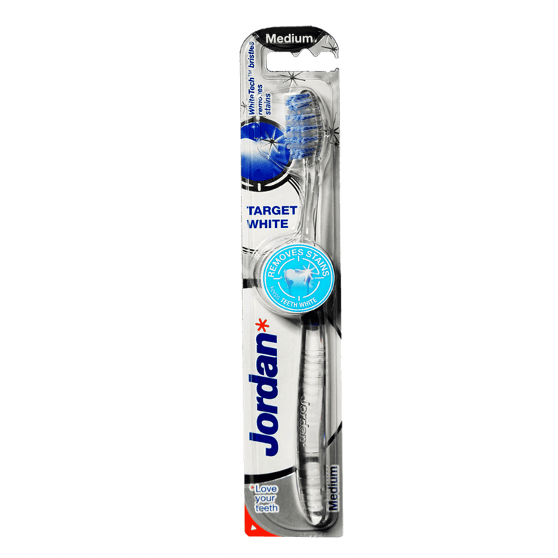 Jordan Toothbrush Target White Medium