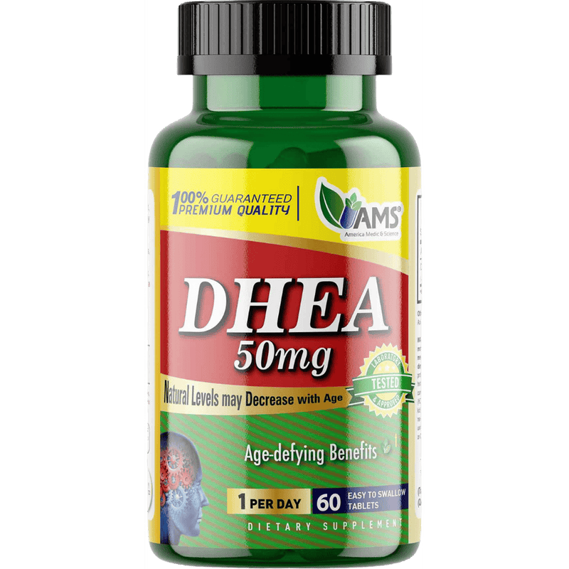 AMS DHEA 50mg 60 Tablets