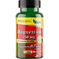 AMS Magnesium 250mg 50 Capsules