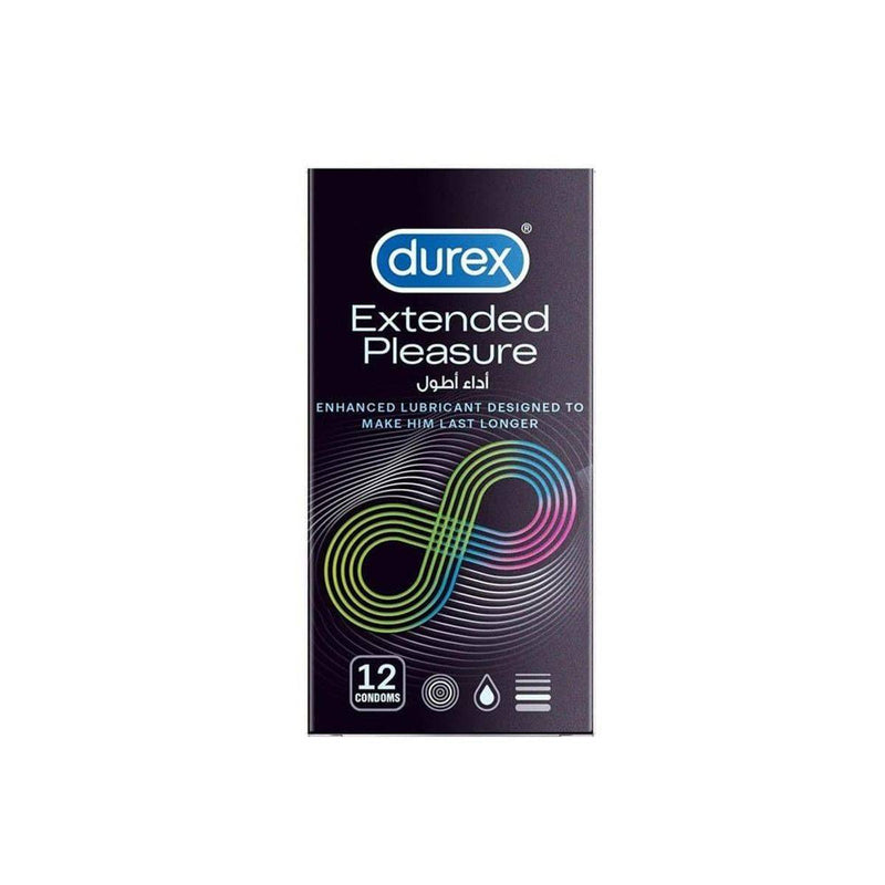 Durex Condoms Extended Pleasure 12 Pack