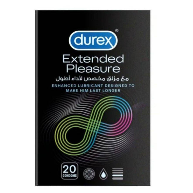 Durex Condoms Extended Pleasure 20 Pack
