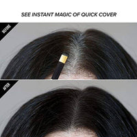 Kiss Colors QCS01 Quick Cover Root Touch Up Hair Shadow Natural Black Kit