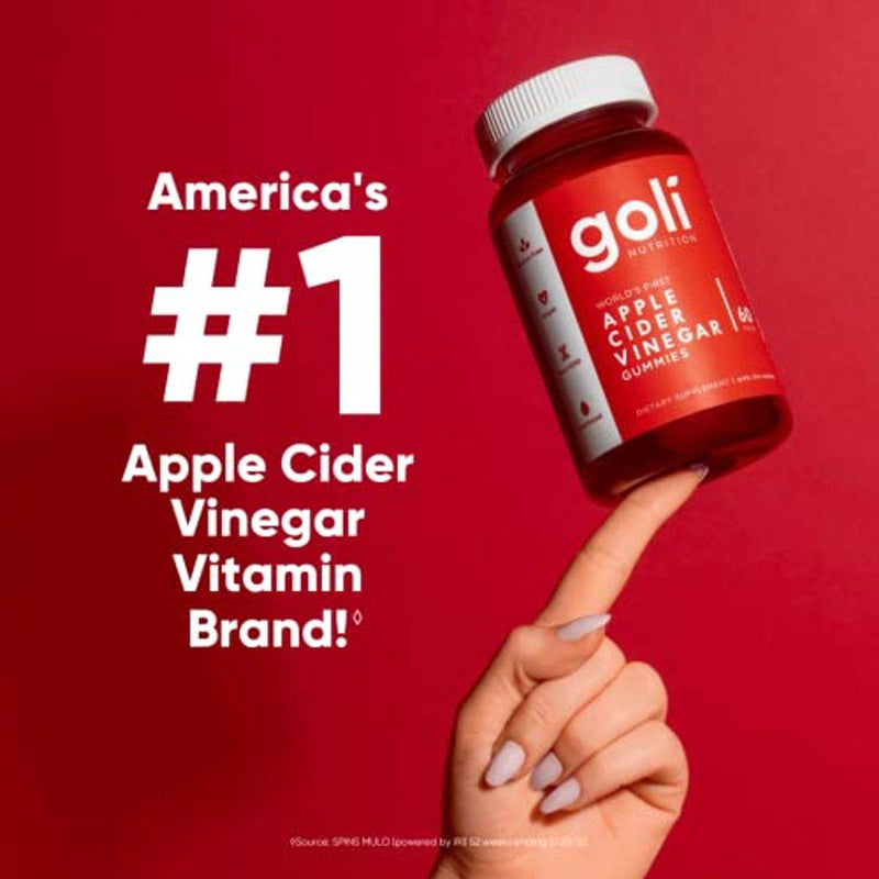 Goli Nutrition Apple Cider Vinegar 60 Gummies