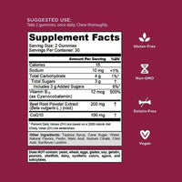 Goli Nutrition Beets Cardio 60 Gummies