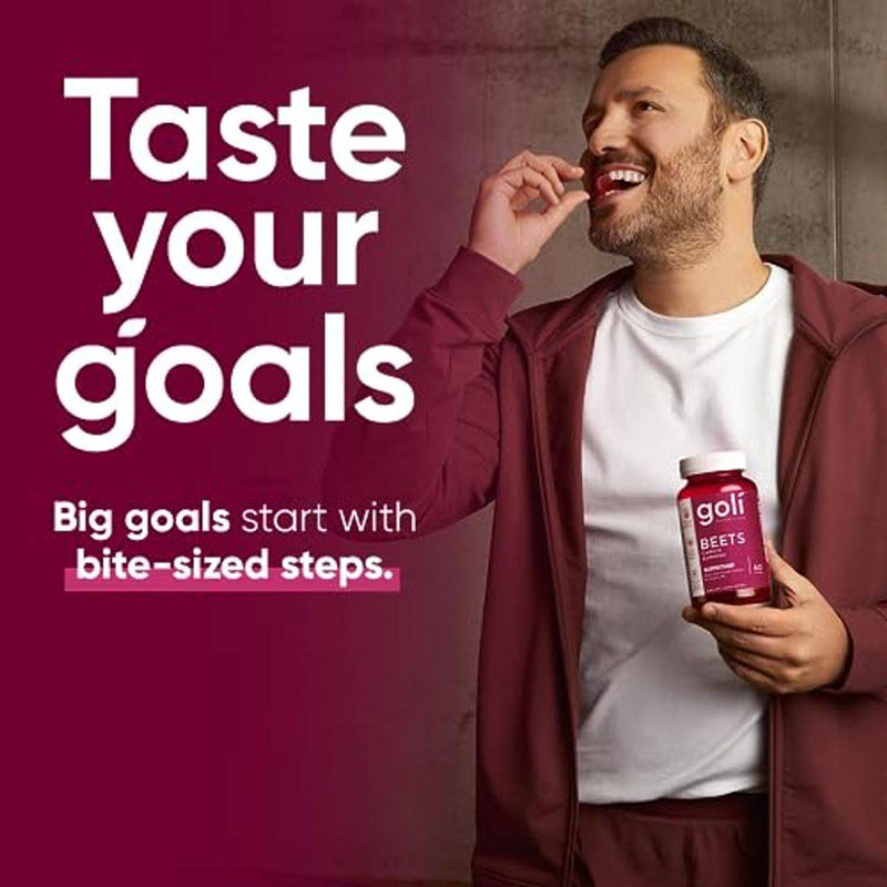 Goli Nutrition Beets Cardio 60 Gummies