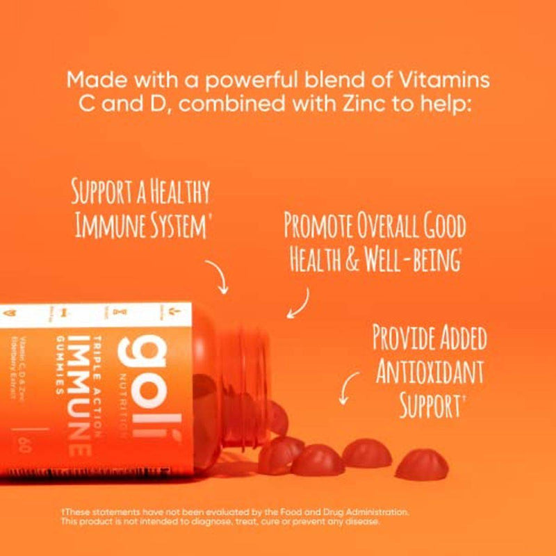 Goli Nutrition Immune 60 Gummies