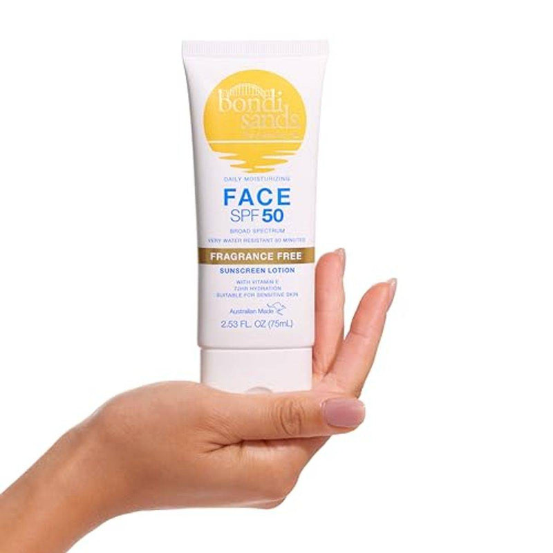 Bondi Sands Face Sunscreen Lotion SPF50+ 75ml