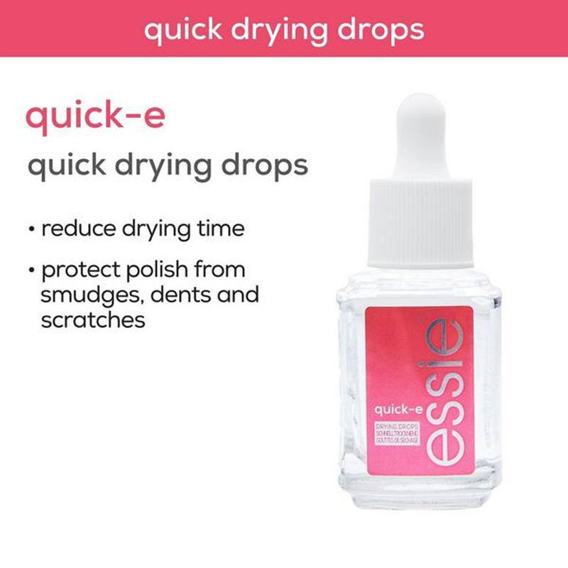 Essie QuickE Nail Care Polish Fast Drying Drops Clear 13.5 ml
