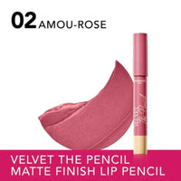 Bourjois Velvet The Pencil Lipstick 02 Amourose 3g