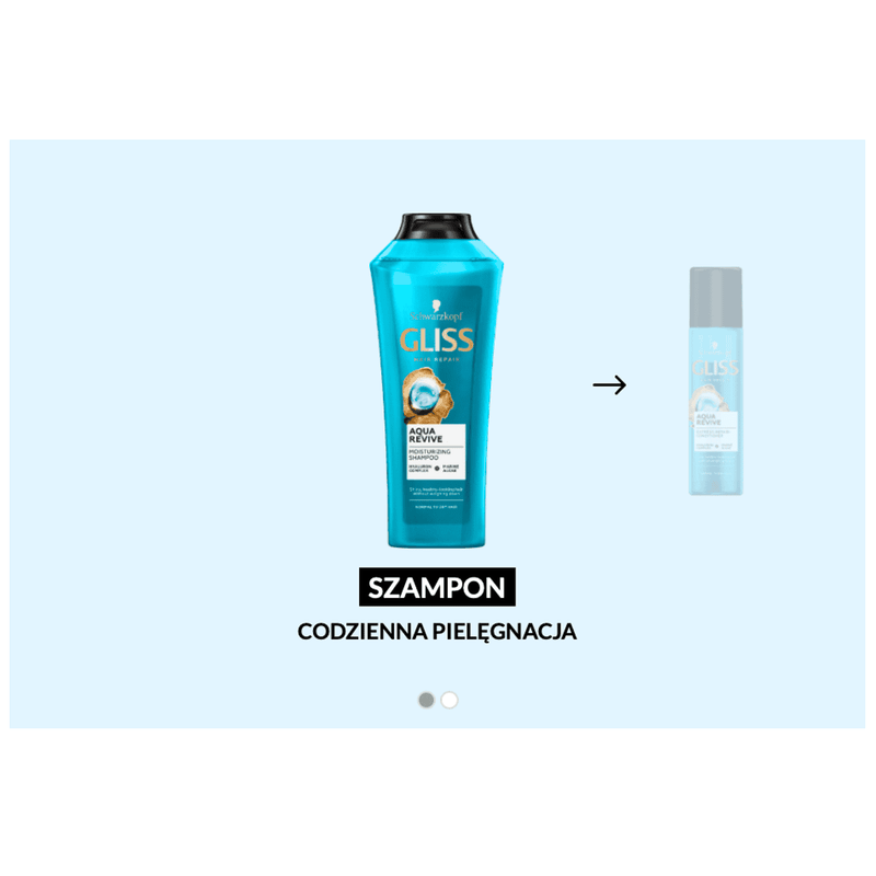 Schwarzkopf Gliss Aqua Revive Shampoo 400ml