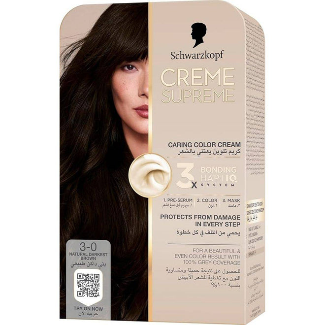 Schwarzkopf Creme Supreme Full Kit 3-0