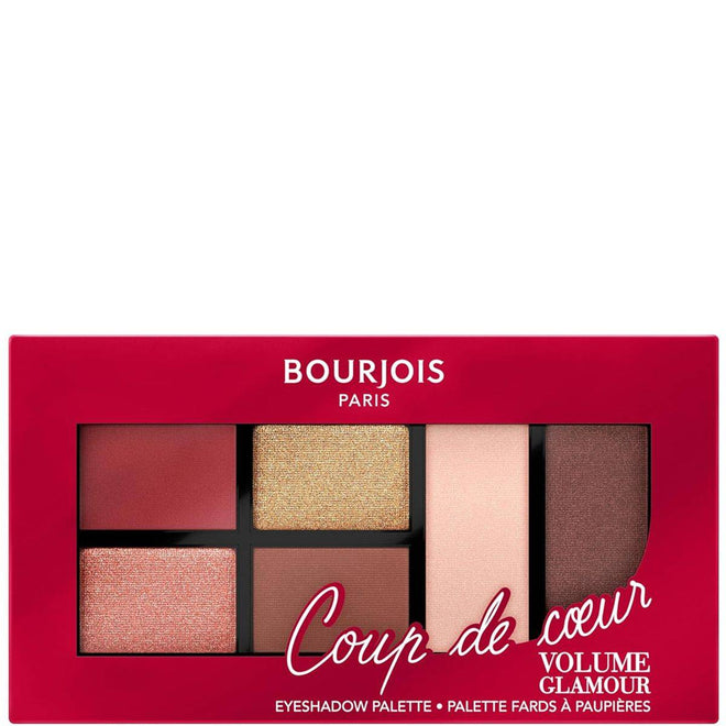 Bourjois Volume Glamour Eyeshadow Palette 01 Coup De Coeur 8.4g