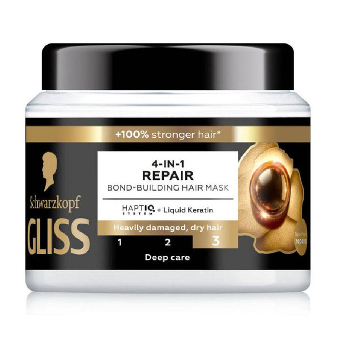 Schwarzkopf Gliss Bond Building Hair Mask 4 In 1 Nourishment 400ml