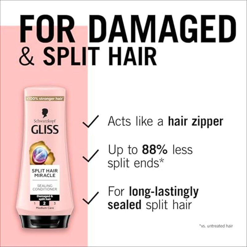 Schwarzkopf Gliss Split Hair Miracle Conditioner 360ml