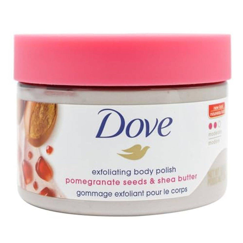 Dove Exfoliating Body Polish Scrub Pomegranate & Shea Butter 225ml