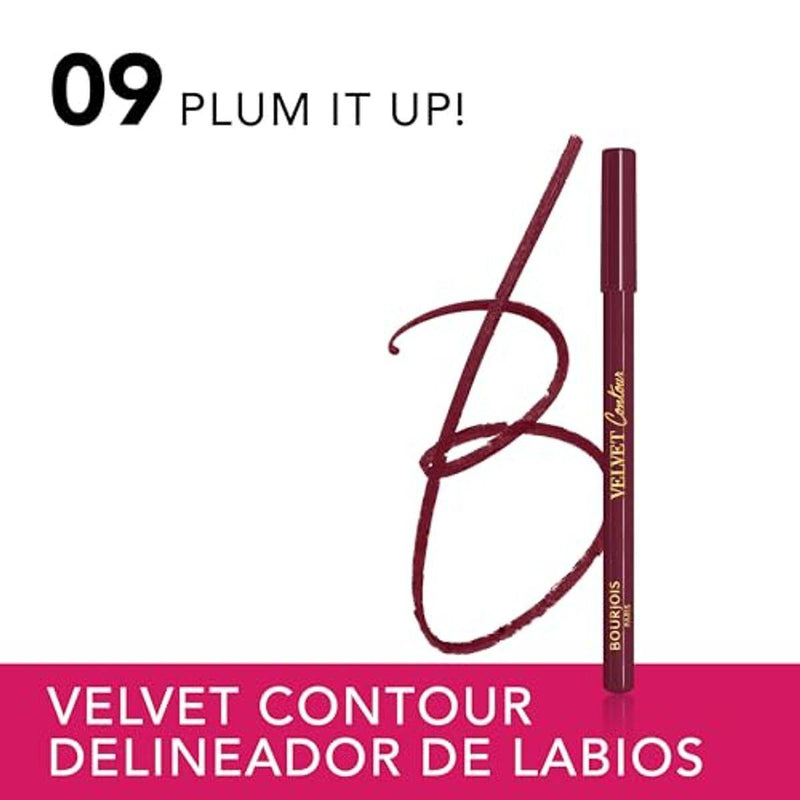 Bourjois Velvet Contour Lip Liner 09 Plum It Up 1.14g