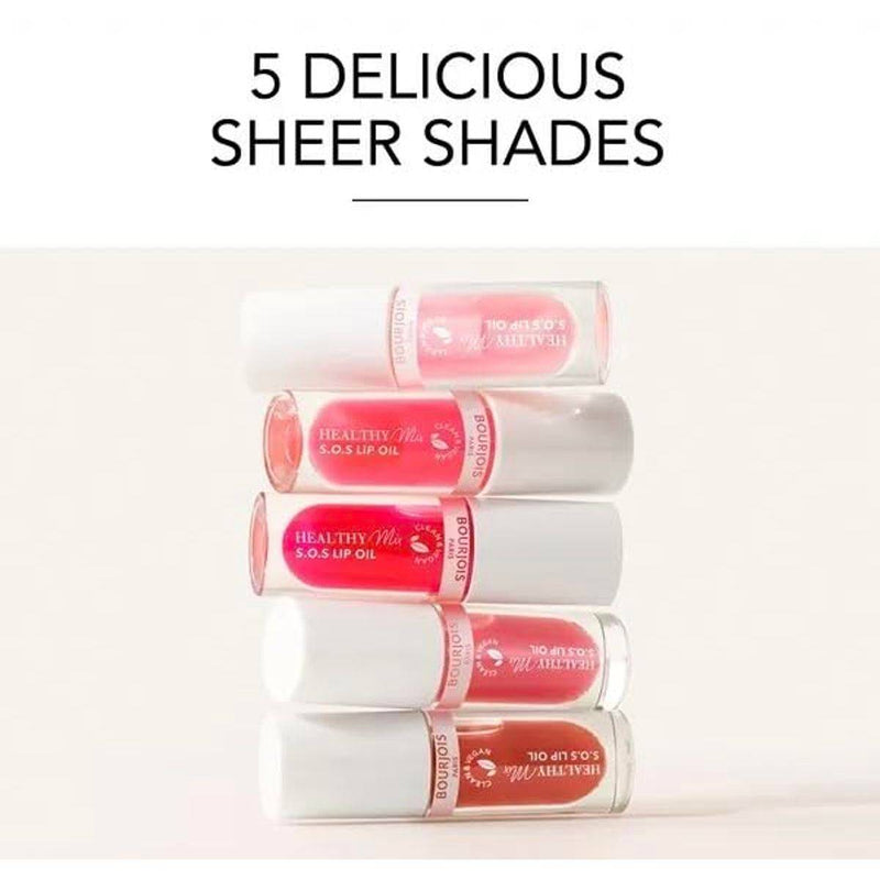 Bourjois Healthy Mix SOS Lip Oil Douceur De Rose 4.5ml