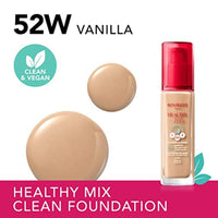 Bourjois Healthy Mix Clean Foundation 52 Vanilla 30ml