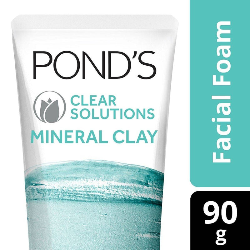 Ponds Clear Solutions Mineral Clay Face Cleanser 90g