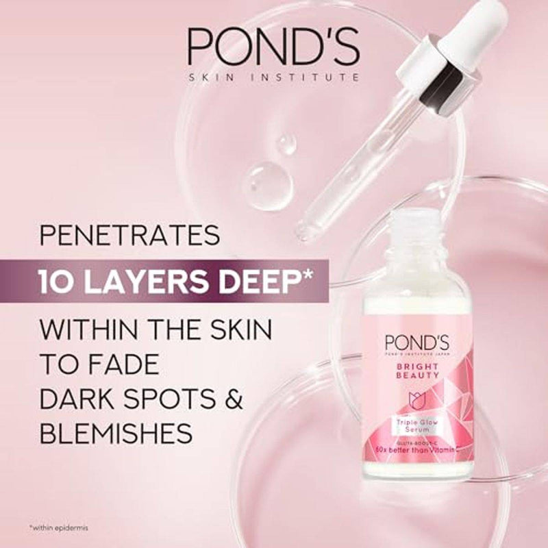 Ponds Bright Beauty Triple Glow Serum 30g
