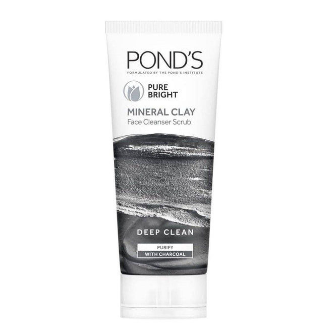 Ponds Pure Bright Mineral Clay Face Cleanser 90g