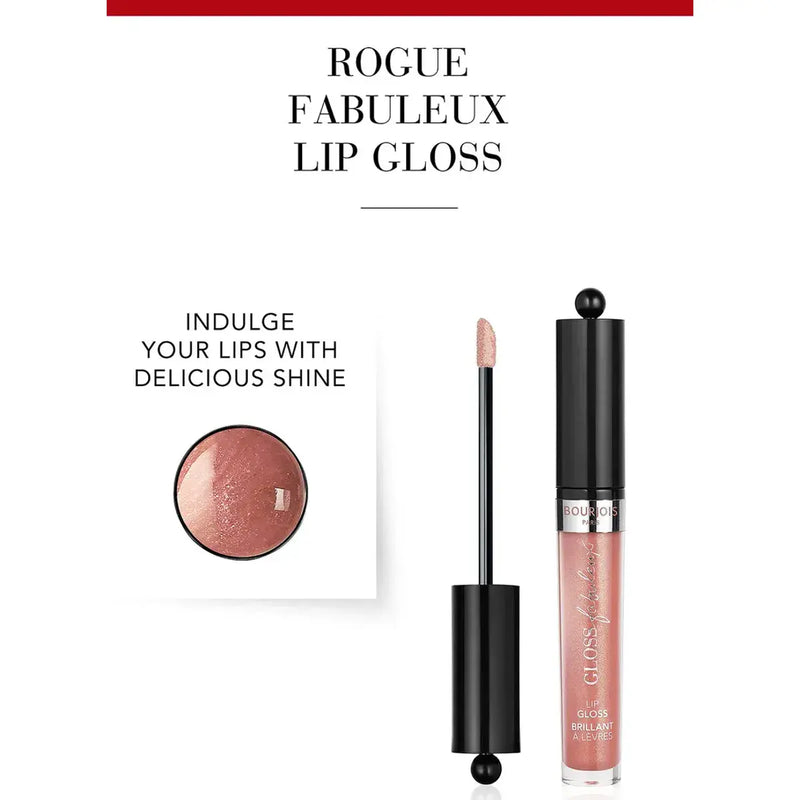 Bourjois Gloss Fabuleux Lip Gloss 02 Golden Girl 3.5ml