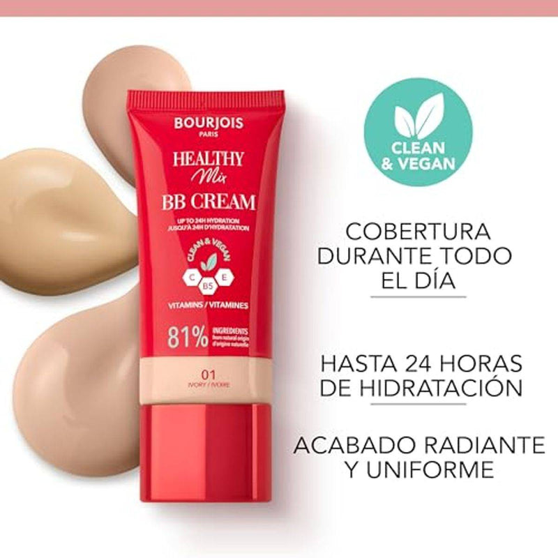 Bourjois Healthy Mix Clean BB Cream 01 Ivory 30ml