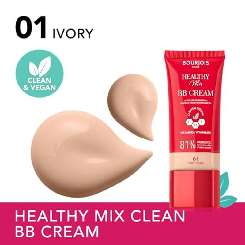 Bourjois Healthy Mix Clean BB Cream 01 Ivory 30ml
