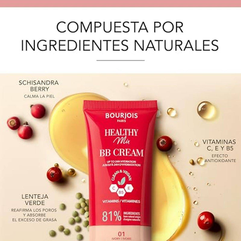 Bourjois Healthy Mix Clean BB Cream 01 Ivory 30ml