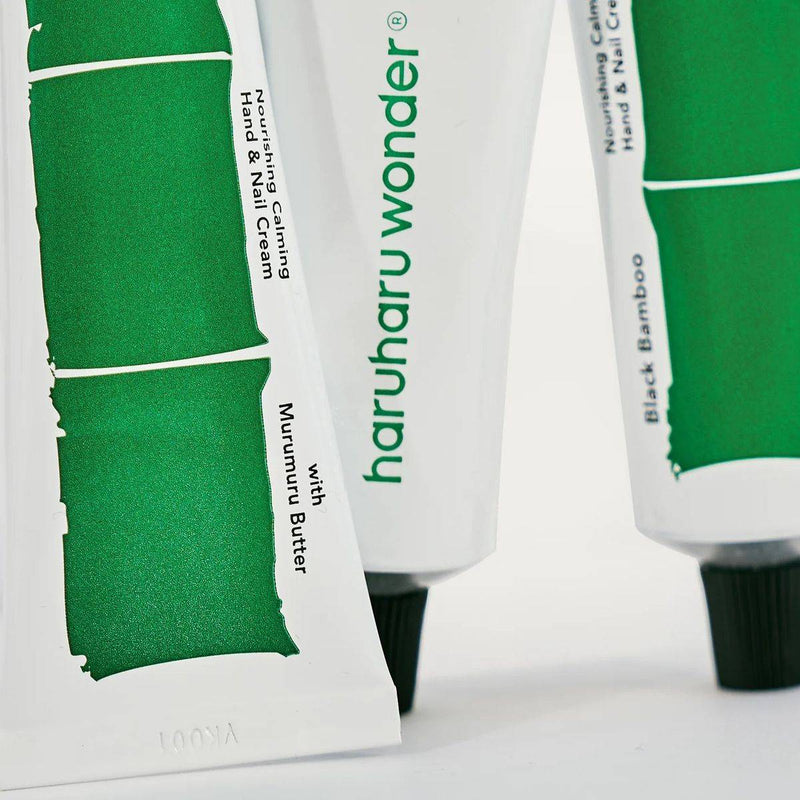 Haruharu Wonder Black Bamboo Nourishing Calming Hand & Nail Cream 50ml