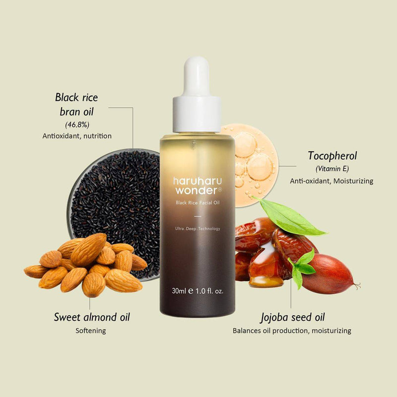 Haruharu Wonder Black Rice Facial Oil 30ml