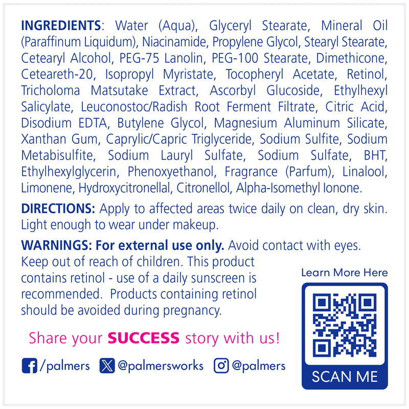 Palmers Skin Success Fade Cream for All Skin Types 75g