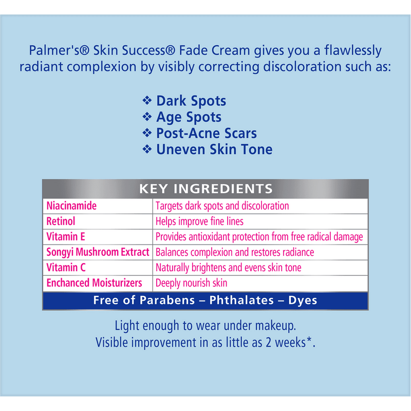 Palmers Skin Success Fade Cream for All Skin Types 75g