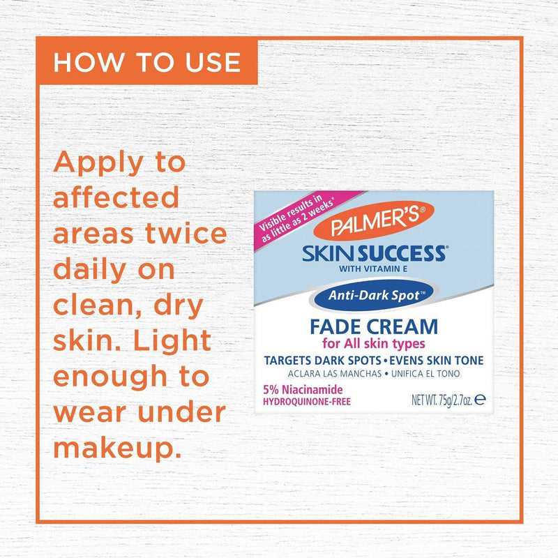 Palmers Skin Success Fade Cream for All Skin Types 75g