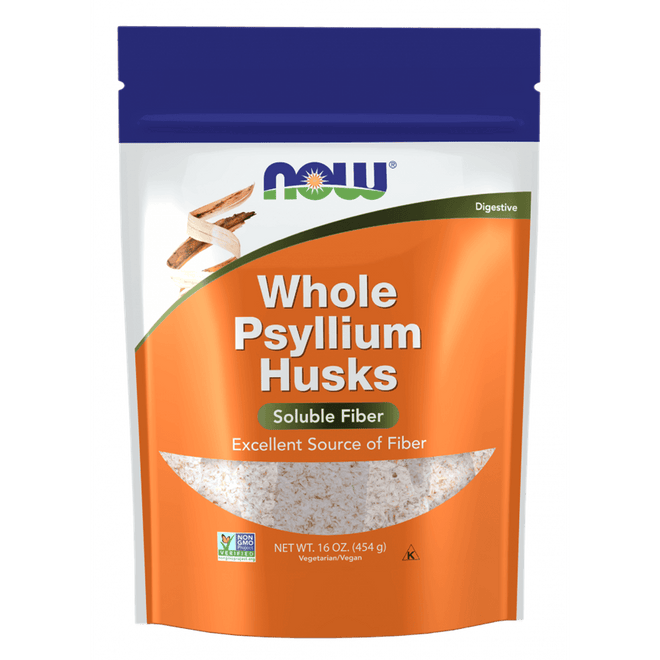 Now Psyllium Husk Whole 454g