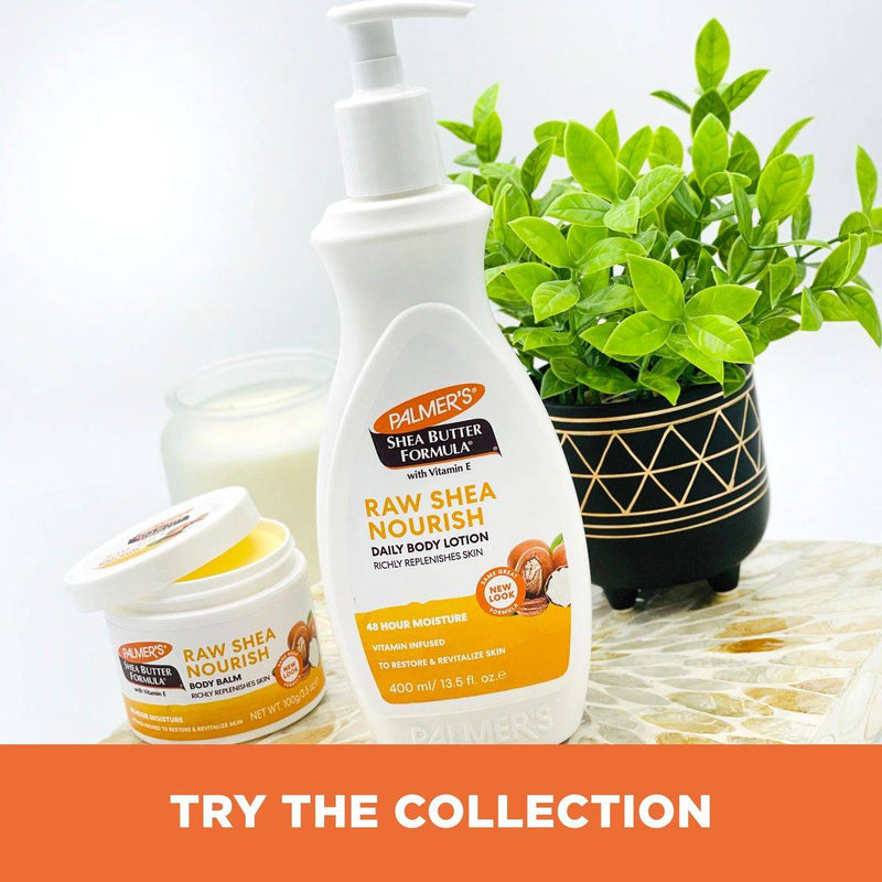 Palmers Shea Butter Formula With Vitamin E Raw Shea Nourish Body Lotion 400g