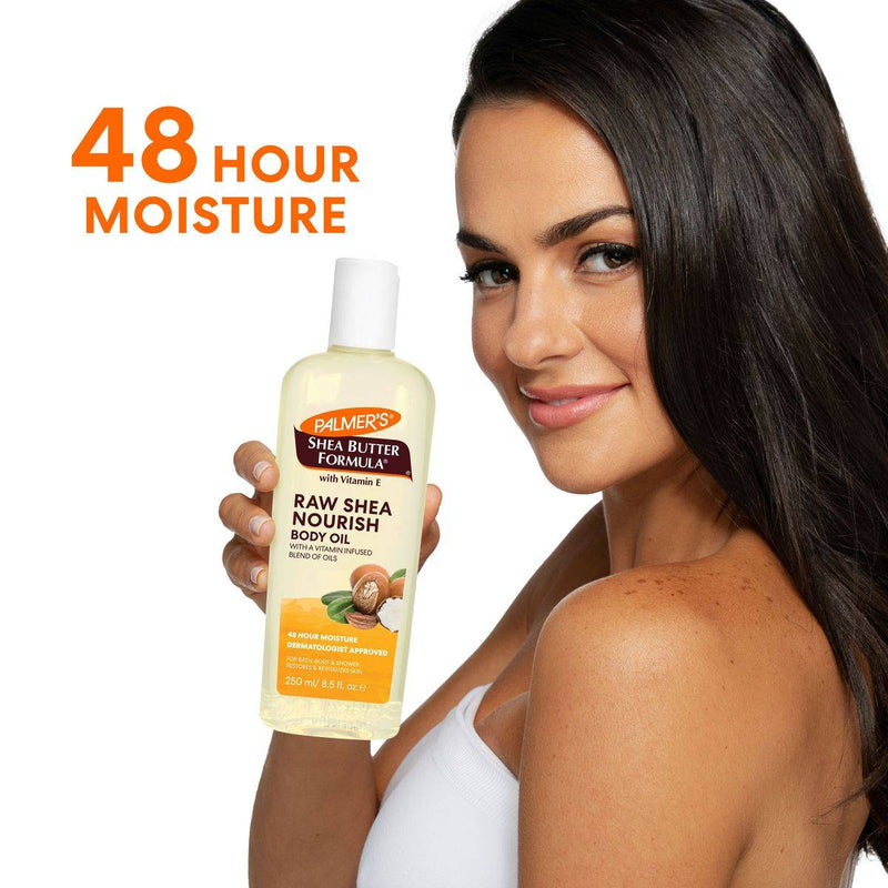 Palmers Shea Butter Formula With Vitamin E Raw Shea Nourish Body Oil 250ml