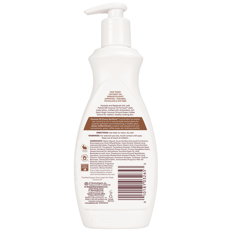 Palmers Coconut Oil Formula With Vitamin E Coconut Hydrate Body Lotion 400ml