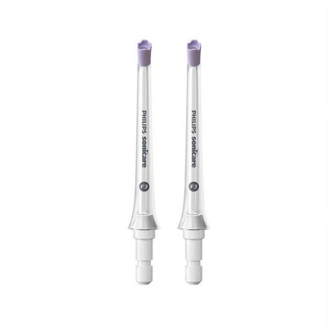 Philips Sonicare Cordless Power Flosser Nozzles Quad Stream HX3062/00 2 Pack