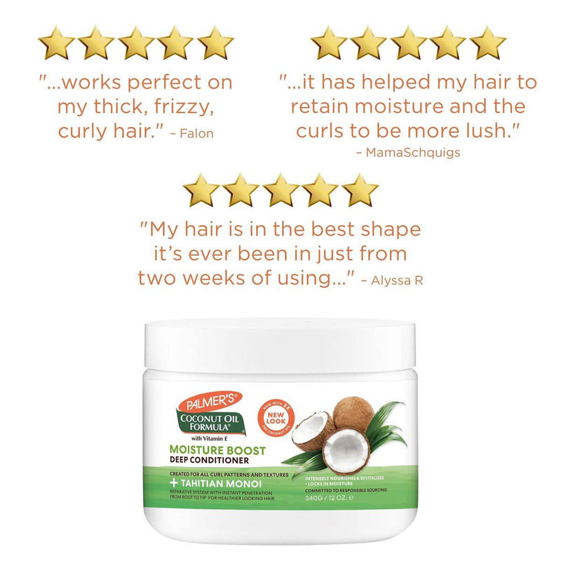 Palmers Coconut Oil Formula With Vitamin E Moisture Boost Deep Hair Conditioner 340g