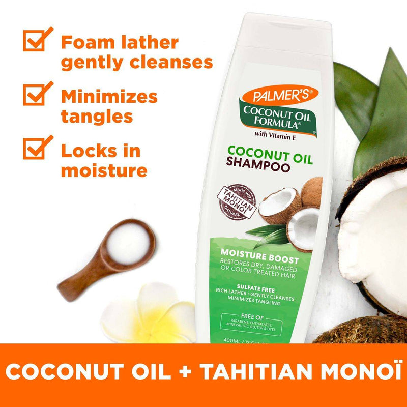 Palmers Coconut Oil Formula With Vitamin E Moisture Boost Shampoo 400ml