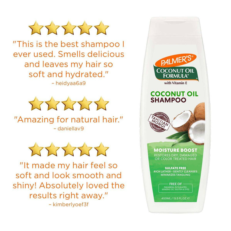 Palmers Coconut Oil Formula With Vitamin E Moisture Boost Shampoo 400ml