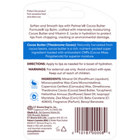 Palmers Cocoa Butter Formula With Vitamin E Soften Smoothes Lip Balm 4g